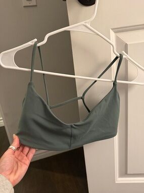 Women’s Vuori Strappy Bralette - Sage Green